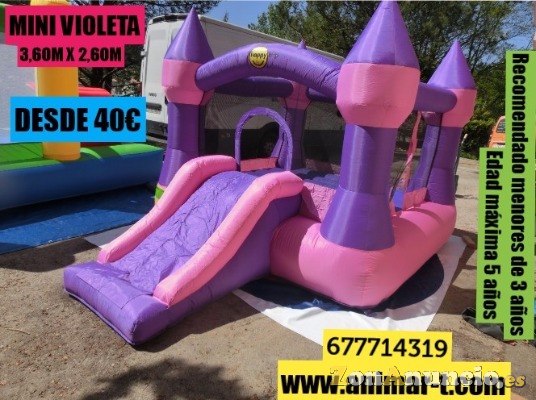 Alquiler hinchables desde 40€